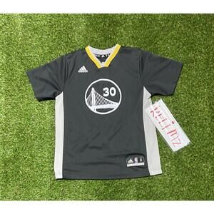 Golden State Warriors Stephen Curry Basketball Adidas Jersey Sleeve NBA   528